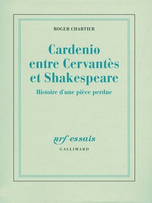 cover image of Cardenio entre Cervantes et Shakespeare